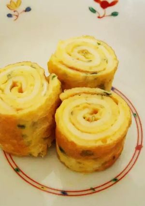 青のりチーズのくるくる卵焼き-レシピのメイン写真