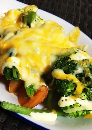 超簡単野菜とチーズのオーブン焼き-レシピのメイン写真
