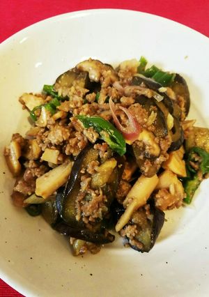 茄子の肉味噌炒め-レシピのメイン写真