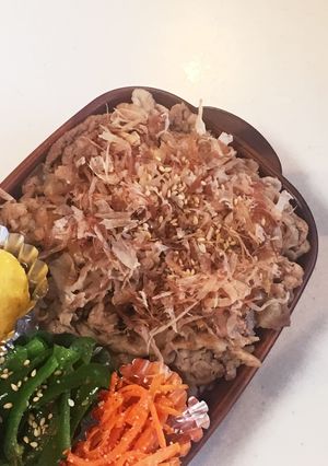 【お弁当】和風焼肉丼-レシピのメイン写真