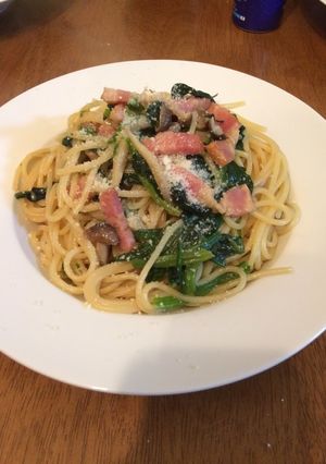Pro味!ホウレン草バター醤油スパゲティ-レシピのメイン写真