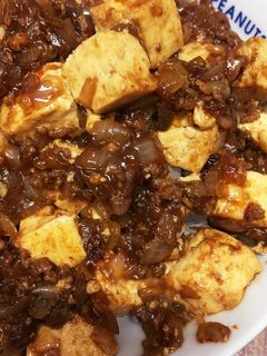 一人分の簡単麻婆豆腐もどき丼-レシピのメイン写真