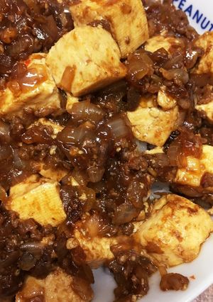 一人分の簡単麻婆豆腐もどき丼-レシピのメイン写真