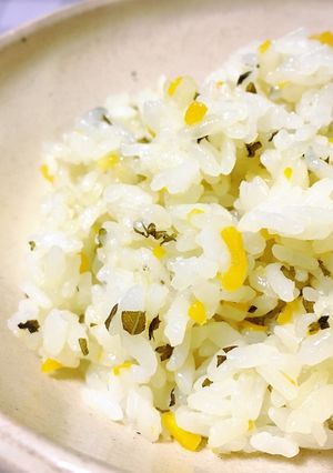 炊飯器使用＊人参と青じそのバターライス-レシピのメイン写真