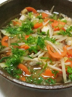 簡単美味しい野菜たっぷり和風ちゃんぽん♡-レシピのメイン写真