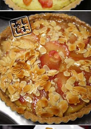 素敵♪薩摩芋と林檎のフロランタン風タルト-レシピのメイン写真