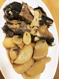 鰤のアラdeぶり大根☆梅酒入り☆-レシピのメイン写真