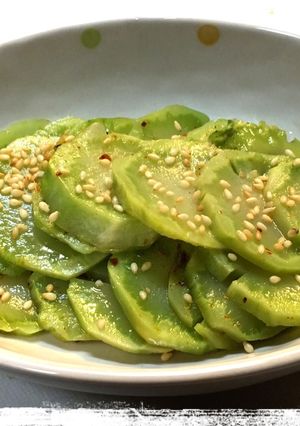 ブロッコリーの茎で漬物ザーサイ風-レシピのメイン写真