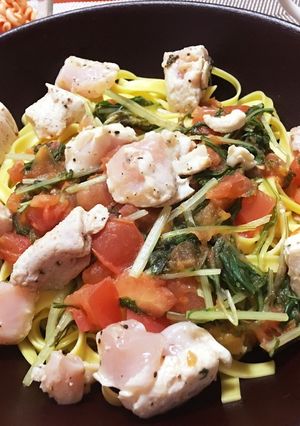 簡単♪ さっぱりパスタ♪-レシピのメイン写真