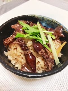 ホタルイカの炊き込みご飯-レシピのメイン写真