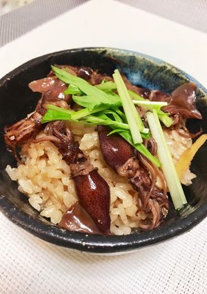 ホタルイカの炊き込みご飯-レシピのメイン写真
