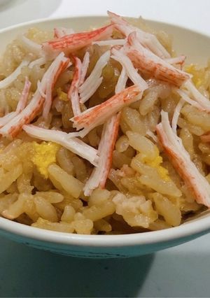 炊飯器で、カニカマピラフ🦀-レシピのメイン写真
