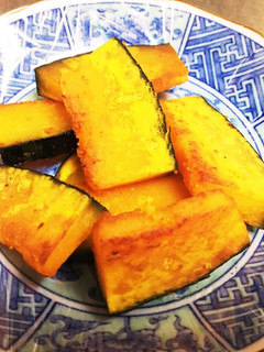 お弁当に!かぼちゃ☆しょうゆバター炒め-レシピのメイン写真