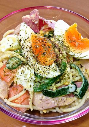 セレブ御用達デリカテッセン風！スパサラダ-レシピのメイン写真