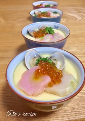 ❀春爛漫❀お雛祭り❀おもてなし茶碗蒸し❀-レシピのメイン写真