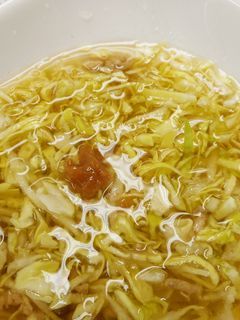 めっけもん♪春キャベツの梅入りスープ-レシピのメイン写真