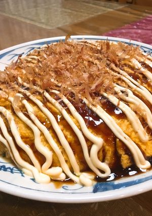 どでかとん平焼き♪-レシピのメイン写真