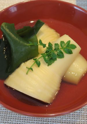 筍と若芽の清汁-レシピのメイン写真