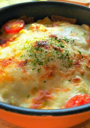新キャベツの簡単チーズ焼き-レシピのメイン写真