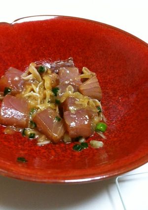 ✿美味しい!ブリでポキ風✿-レシピのメイン写真