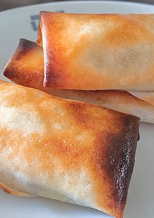 揚げない★そぼろ納豆春巻き-レシピのメイン写真