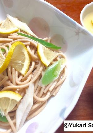 ＊マクロビ＊ポン酢冷製パスタ-レシピのメイン写真