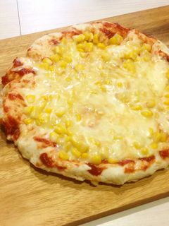 フードプロセッサーと鍋で作るピザ-レシピのメイン写真