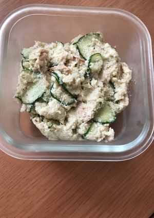 おからパウダーと豆腐のサラダ-レシピのメイン写真