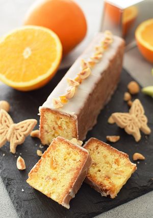 オレンジヘーゼルナッツパウンドケーキ-レシピのメイン写真