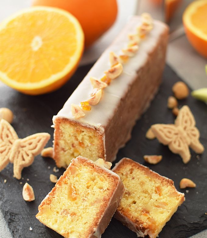 オレンジヘーゼルナッツパウンドケーキ-レシピのメイン写真