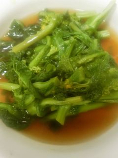 菜の花のおひたし 簡単、早い!-レシピのメイン写真