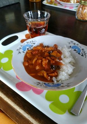 トマト煮込みリメイク～簡単トマトカレー～-レシピのメイン写真