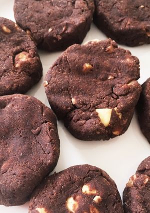 米粉とココナッツオイルのクッキー-レシピのメイン写真