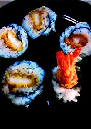 お惣菜を利用して、アレンジ海苔巻。-レシピのメイン写真