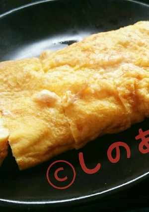 誰でも簡単！明太マヨ入り✡卵焼き-レシピのメイン写真
