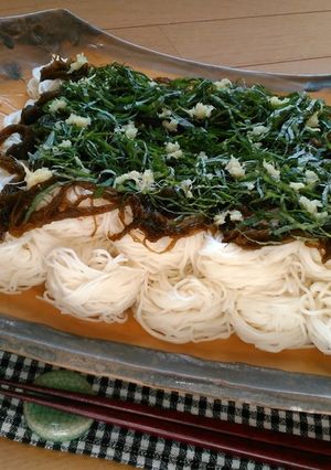 ☆もずくそうめん☆-レシピのメイン写真