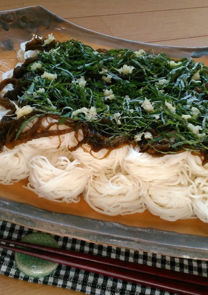 ☆もずくそうめん☆-レシピのメイン写真