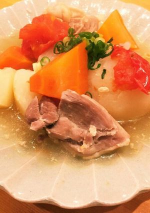 ☆塩麹のやわらか鶏じゃがトマト風味☆-レシピのメイン写真