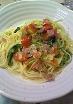 プチトマトとほうれん草のパスタ☆-レシピのメイン写真