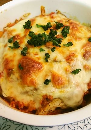 ナス・ミートソース焼き-レシピのメイン写真