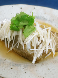 赤シタビラメの中華蒸し-レシピのメイン写真