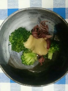 ブロッコリーとホタルイカの酢味噌和え-レシピのメイン写真