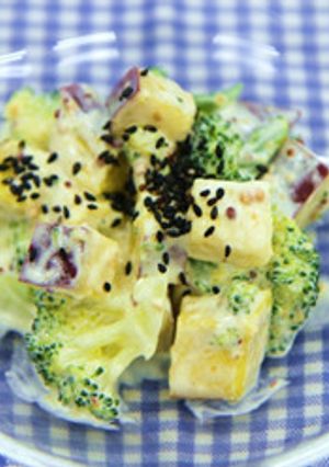 さつま芋とブロッコリーのヨーグルトサラダ-レシピのメイン写真