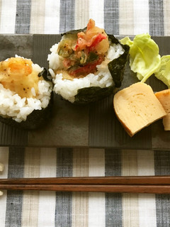 天むす♬海老とかき揚げ-レシピのメイン写真