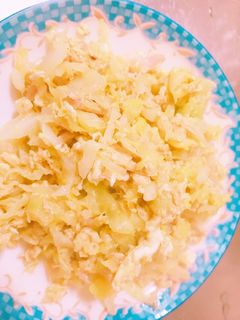 キャベツの卵とじwithツナ-レシピのメイン写真