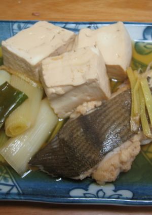 かれいと豆腐の煮付け☆-レシピのメイン写真