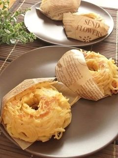 レンジで♪スパゲッティドーナツ-レシピのメイン写真