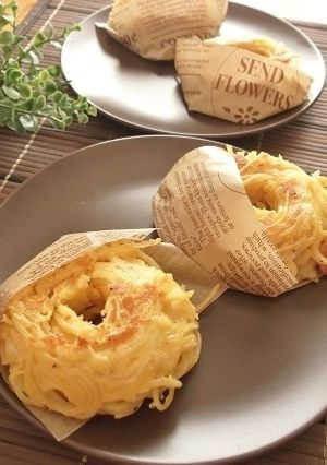 レンジで♪スパゲッティドーナツ-レシピのメイン写真