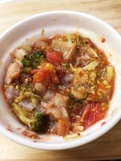 離乳食後期〜 たらのトマト煮込み-レシピのメイン写真