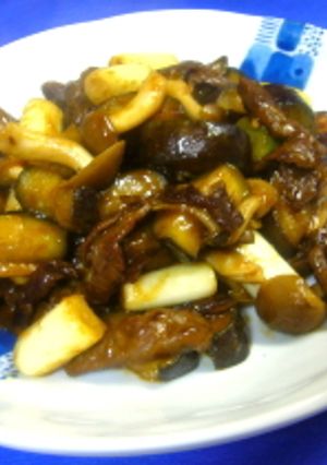 牛肉と茄子のオイスターカレー炒め-レシピのメイン写真